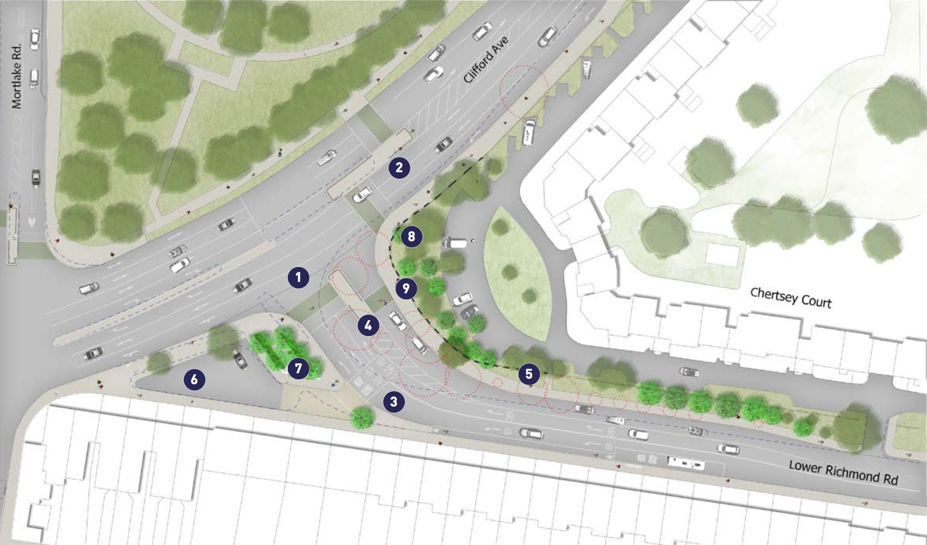 Chalker's Corner traffic plans